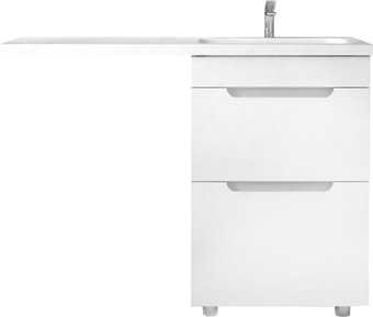 Raval Тумба под умывальник Forte 120 For.01.120.R/N/W (правый, белый) – изображение в каталоге