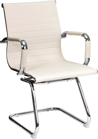 Офисный стул AksHome Mariani (экокожа кремовый) – изображение в каталоге