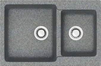 Кухонная мойка MARRBAXX Карельский камень модель 191/Q8 (темно-серый) - изображение в каталоге