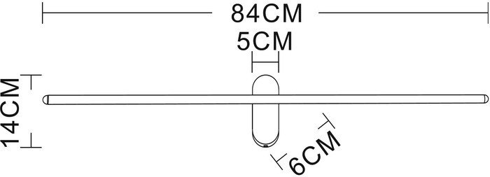 Подсветка для зеркал Arte Lamp 6648349, Подсветка для картин и зеркал Arte Lamp Prima A2028AP-1 – фото товара