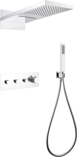 Душевая система Abber Rund AF8752 (хром) - изображение в каталоге