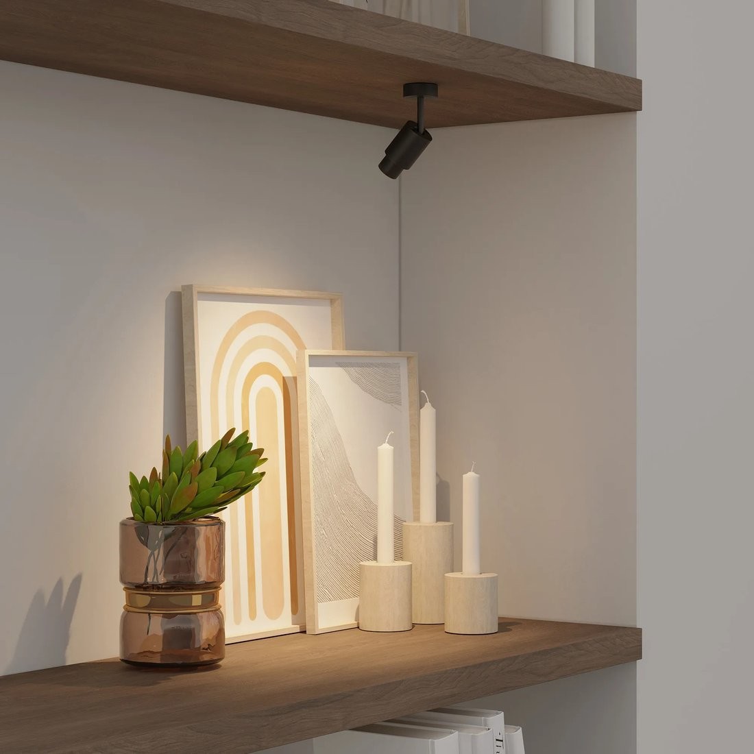 Точечный светильник Arlight ART-NEMO-BUILT-ZOOM-R38-5W Warm3000 BK 10-55deg 049777 – фото товара