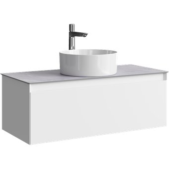 Aqwella Тумба под умывальник Geometria GE01101WM+STG1014X456GS – изображение в каталоге