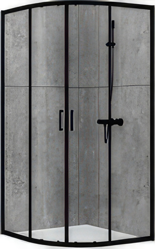 Душевой уголок Abber Schwarzer Diamant AG01090B - изображение в каталоге