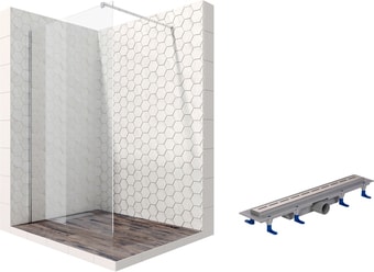 Душевая стенка Ambassador Set 15031102-ST8 - изображение в каталоге