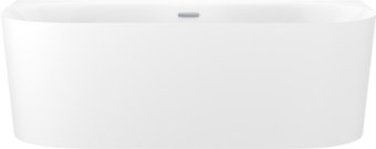 Ванна Wellsee Collaro 170x80 28910101R (пристенная ванна белый глянец, экран, ножки, сифон-автомат хром) - изображение в каталоге