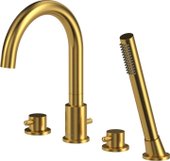 Смеситель Whitecross Y Y1232GLB (брашированное золото) - изображение в каталоге