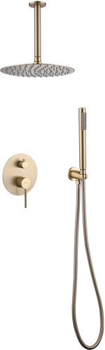 Душевая система Abber Emotion AF8821G (золото матовое) - изображение в каталоге
