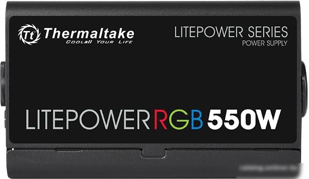 Блок питания Thermaltake Litepower RGB 550W LTP-550AL2NK – фото товара