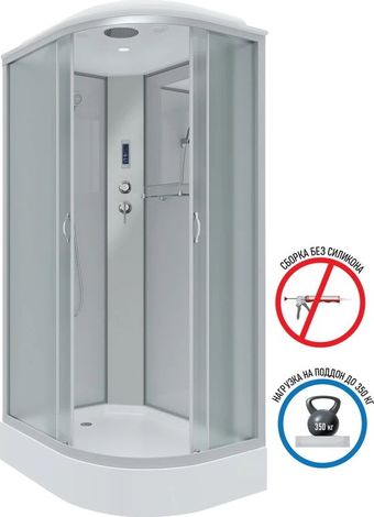 Душевой уголок Niagara NG-3312-14LP 120x80x215 (матовое стекло) - изображение в каталоге