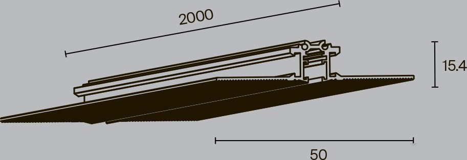 Шинопровод Maytoni Technical Busbar trunkings Levity TRX184-132B – фото товара