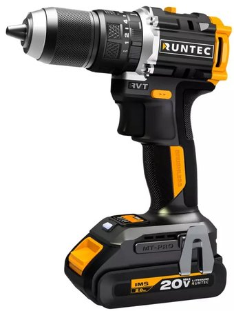 Ударная дрель-шуруповерт Runtec RT-ID223 (с 2-мя АКБ, сумка) – изображение в каталоге