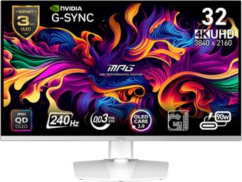 Игровой монитор MSI MPG 321URXW QD-OLED – изображение в каталоге