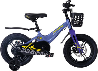 Детский велосипед Maxiscoo Jazz Pro 14 2024 (синий карбон) – изображение в каталоге