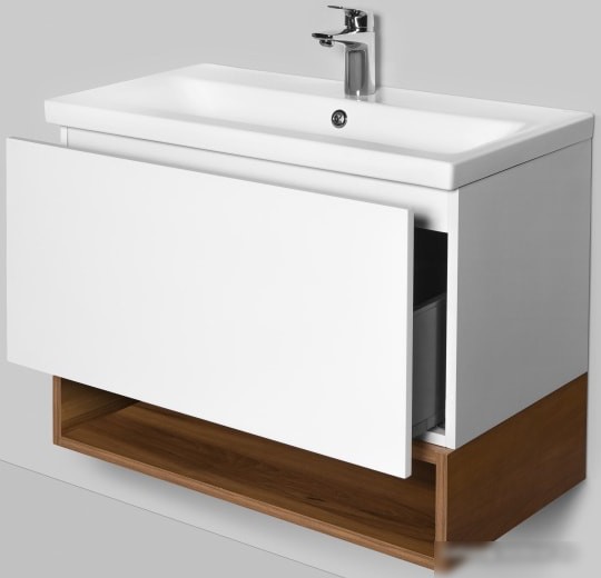 AM.PM Тумба под умывальник Gem 60 M90FHX06021WG (белый) – фото товара