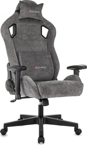 Игровое (геймерское) кресло Zombie Ghost Fabric (серый Light-19) – изображение в каталоге