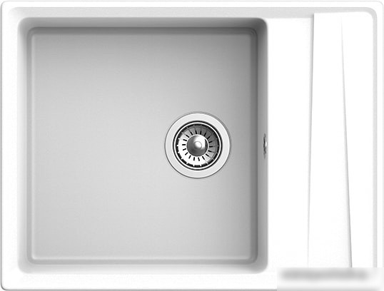 Кухонная мойка GranFest GF-LV-660L (иней) - фото товара