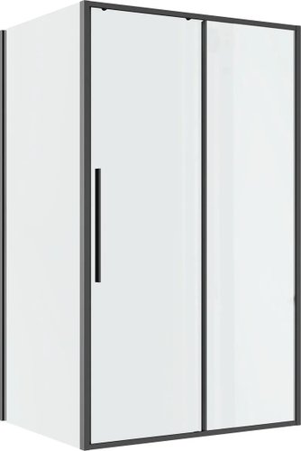 Душевой уголок Niagara Nova NG-34-12AGR-A80GR-34 120х80х195 (графит/прозрачное стекло) - изображение в каталоге