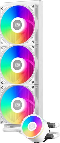 Система жидкостного охлаждения для процессора PCCooler DA360 Pro ARGB (белый) – изображение в каталоге