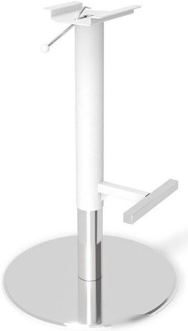 Стул Sheffilton SHT-ST35/S128 (тихий океан/хром/белый муар) – фото товара