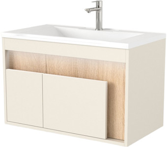 Дабер Тумба под умывальник 016 Тобага/Эридан 80 Т16.8Т.0.18_light (с подсветкой, бежевый/дуб бардолино) – изображение в каталоге