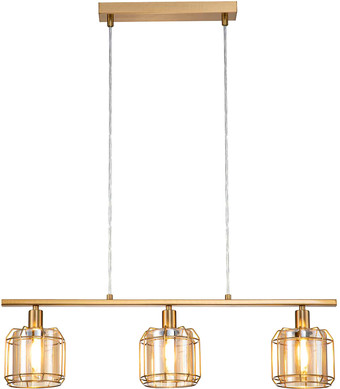 Подвесная люстра Escada Midland 10188/3S E14*40W Brass – изображение в каталоге