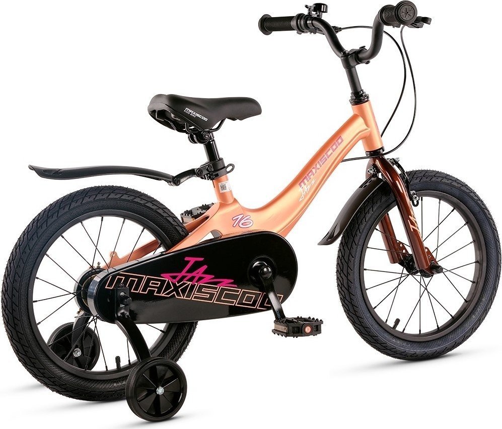 Детский велосипед Maxiscoo Jazz Стандарт Плюс 16 2025 MSC-J1641 (пудра, разобранный) – фото товара