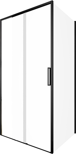 Душевой уголок Aquanet Pleasure Evo 100 AE65-100x90-BT (черный анодированный) - изображение в каталоге