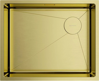 Кухонная мойка Omoikiri Taki 54-U/IF Side SF LG (светлое золото) - изображение в каталоге