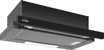 Кухонная вытяжка Elikor Slide 50П-1000 227274 (черный/стекло черное) – изображение в каталоге