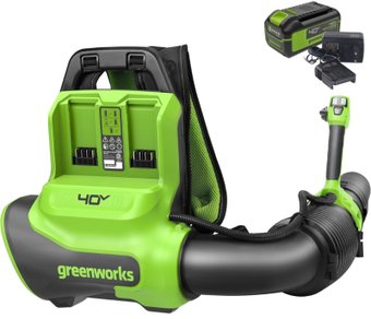 Ранцевая воздуходувка Greenworks GD40BPG2K4 2408107UB (с 1-им АКБ) – изображение в каталоге