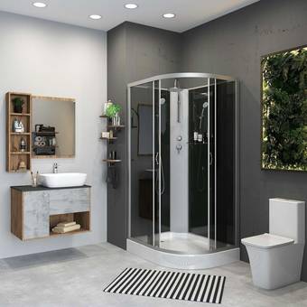 Душевая кабина Niagara NG-3512-14LBKT 120x80 - изображение в каталоге