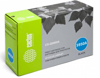 Картридж CACTUS CS-Q5950A (аналог HP Q5950A) – изображение в каталоге