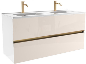 ЗОВ Тумба с умывальником Лира 120 L120MW0MTGVG-OL120 (тальк) – изображение в каталоге