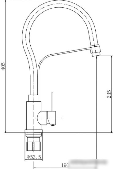 Смеситель Fashun A54012-12 - фото товара