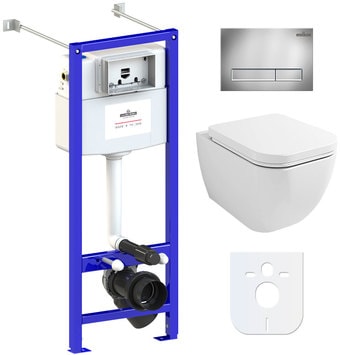 Унитаз Lavinia Boho Relfix One Compacto 6 в 1 77050146 - изображение в каталоге