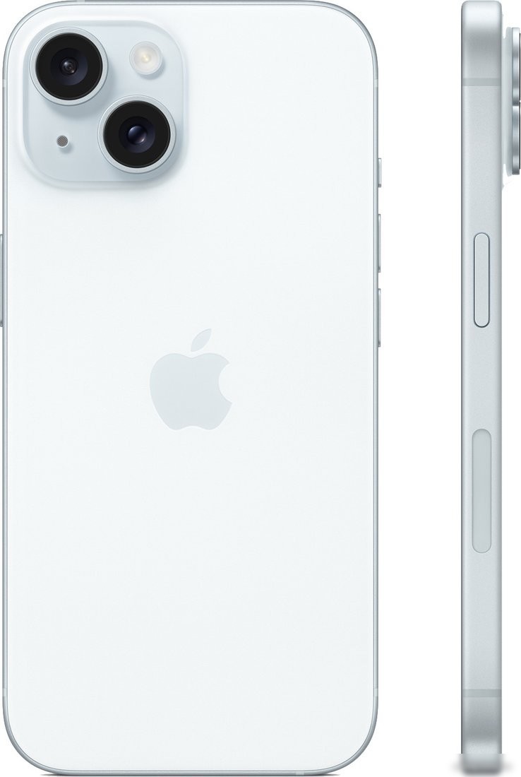 Телефон Apple iPhone 15 128GB (голубой) – фото товара