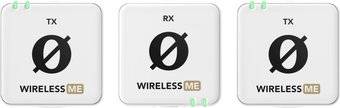 Радиосистема RODE Wireless ME Dual (белый) – изображение в каталоге