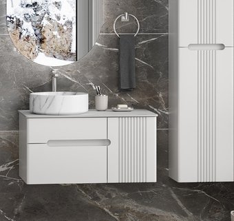 Brevita Тумба под умывальник Pallisandro 80 PAL-50080-501П2Я – изображение в каталоге
