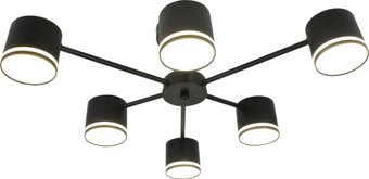 Припотолочная люстра Mirastyle XL-60350/6 BK – изображение в каталоге