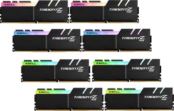 Оперативная память G.Skill Trident Z RGB 8x8GB DDR4 PC4-32000 F4-4000C18D-64GTZR – изображение в каталоге