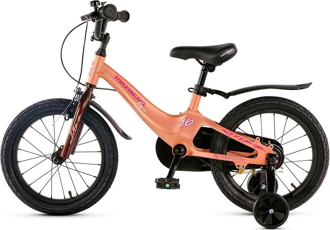Детский велосипед Maxiscoo Jazz Стандарт Плюс 16 2025 MSC-J1641 (пудра, разобранный) – фото товара