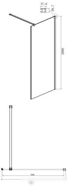 Душевой уголок Ambassador Elysium 80x100x200 111011109CX-100CX - фото товара