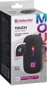 Мышь Defender Touch MM-997 (черный) – фото товара