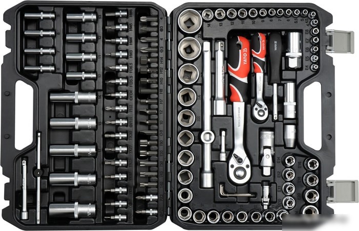 Универсальный набор инструментов Yato YT-38791 (108 предметов) – фото товара