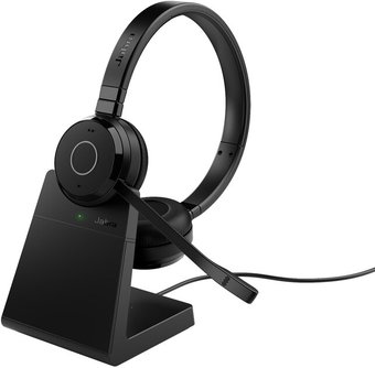 Офисная гарнитура Jabra Evolve 65 TE MS Stereo Stand – изображение в каталоге
