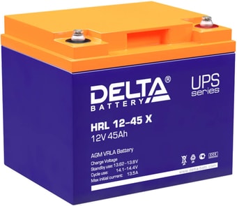 Аккумулятор для ИБП Delta HRL 12-45 X (12В/45 А·ч) – изображение в каталоге