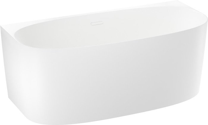 Ванна Wellsee Belle Spa 2.0 160x75 235801002 (пристенная ванна белый глянец, экран, ножки, сифон-автомат глянцевый белый) - фото товара