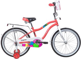 Детский велосипед Novatrack Candy 20 2023 205CANDY.CRL23 (коралловый) – изображение в каталоге