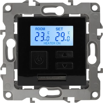 Терморегулятор ЭРА 12-4111-06 (черный) - изображение в каталоге